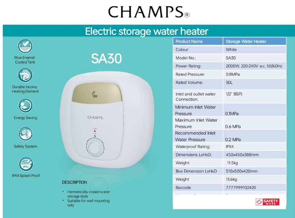 champs sa30